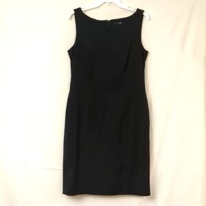 H&M Fully Lined Black Sheath Size 12